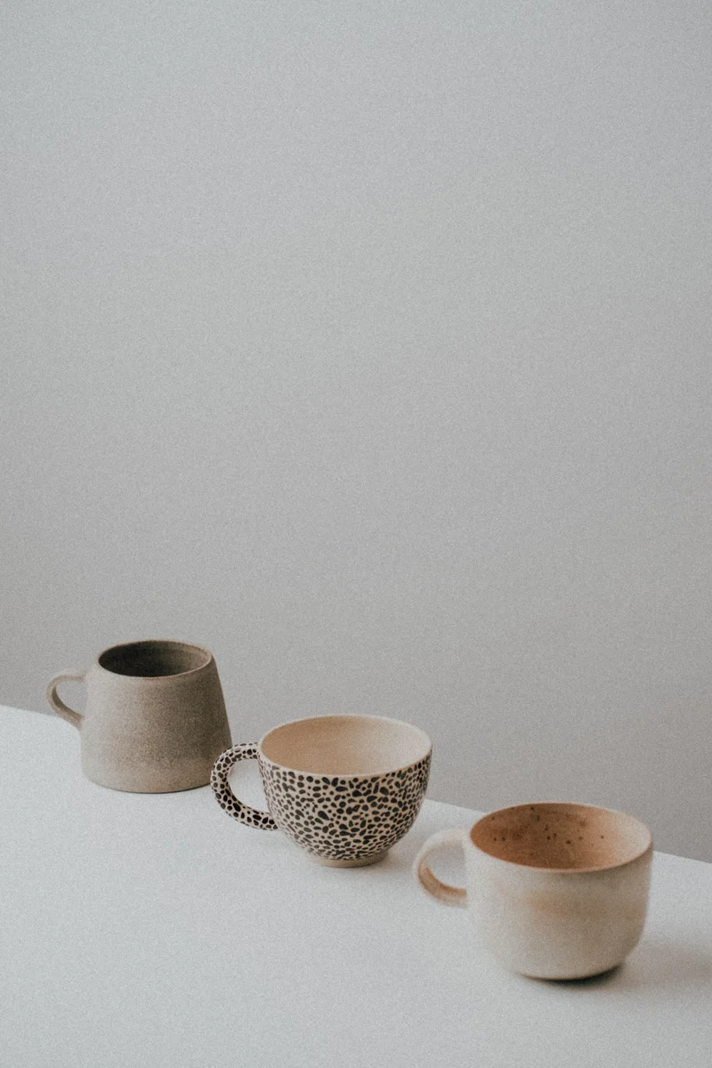 DOTTY BLOB Cappuccino Becher – Ansicht 2
