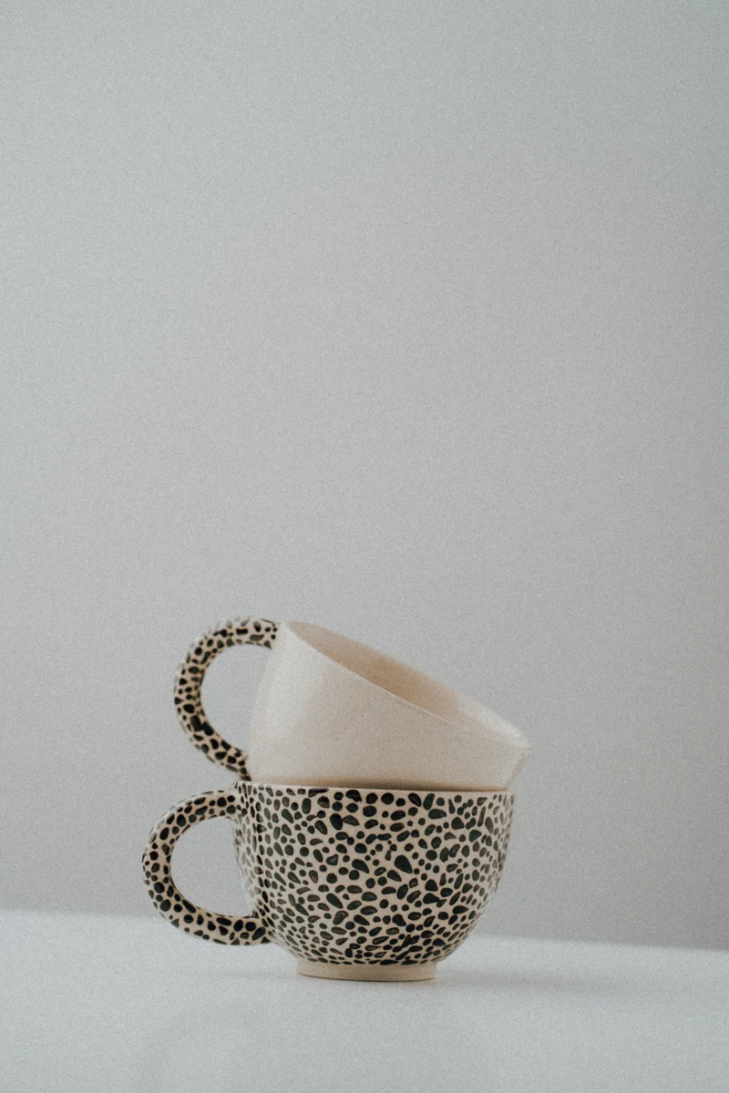DOTTY BLOB Cappuccino Becher  – Bild 3